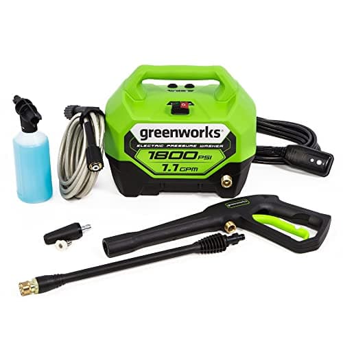 Greenworks GPW1800 1800 PSI Corded Pressure Washer (PWMA Certified)