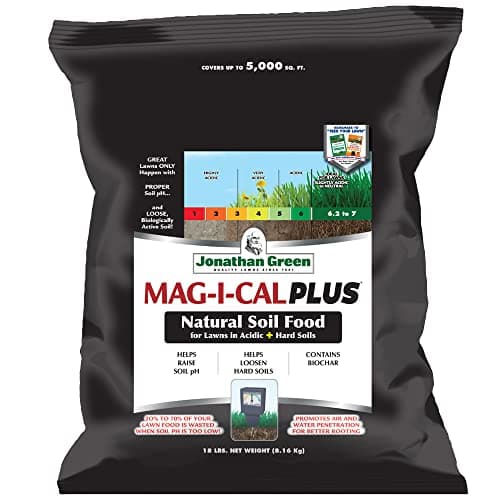 Jonathan Green Mag-I-Cal Plus for Lawns in Acidic & Hard Soil, 18 lb