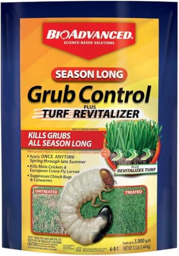BioAdvanced Season Long Grub Control Plus Turf Revitalizer, 12 lb