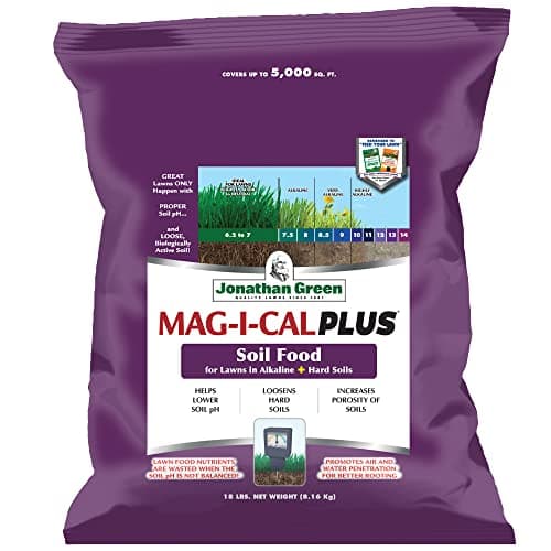 Jonathan Green Mag-I-Cal Plus for Lawns in Alkaline & Hard Soil, 18 lb