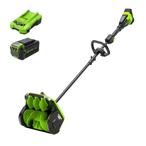 Greenworks 40V 12" Cordless LED Snow Shovel (SS40L410)